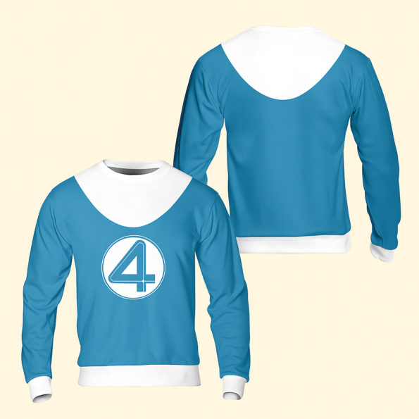 Men&rsquo;s Futuristic Hero Team Jacket &ndash; Blue Edition