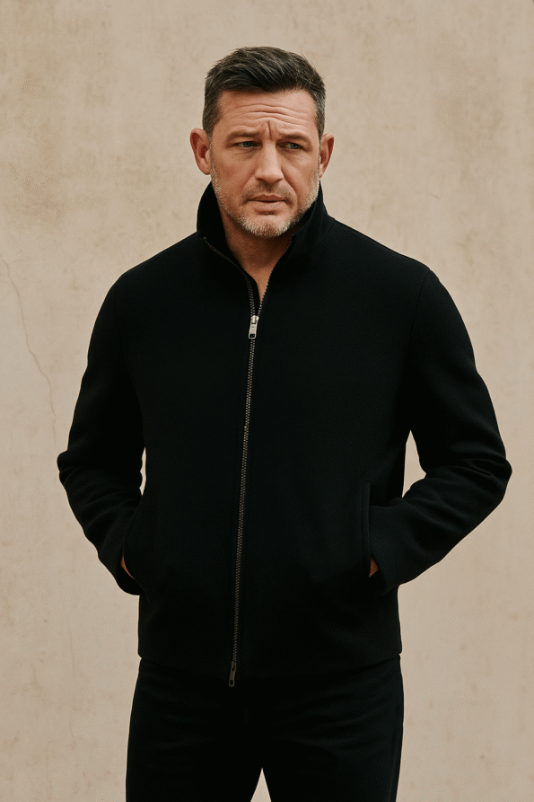 Mobland 2025 Black Jacket