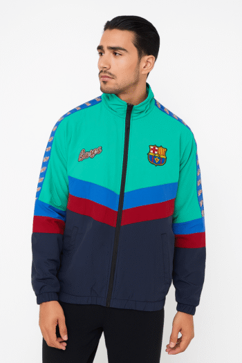Fc Barcelona Retro Jacket