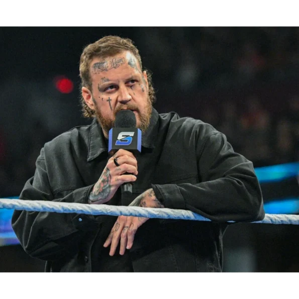 jelly-roll-wwe-smackdown-black-cotton-trucker-jacket