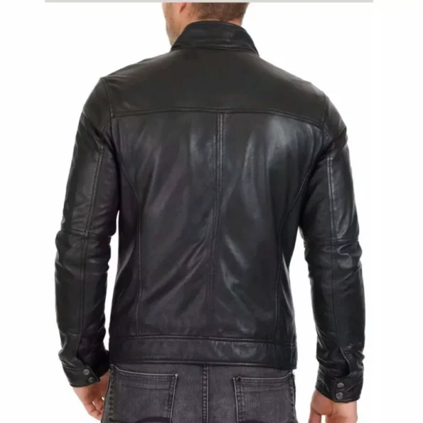 Men&rsquo;s Street Classy Vintage Motorcycle Leather Jacket