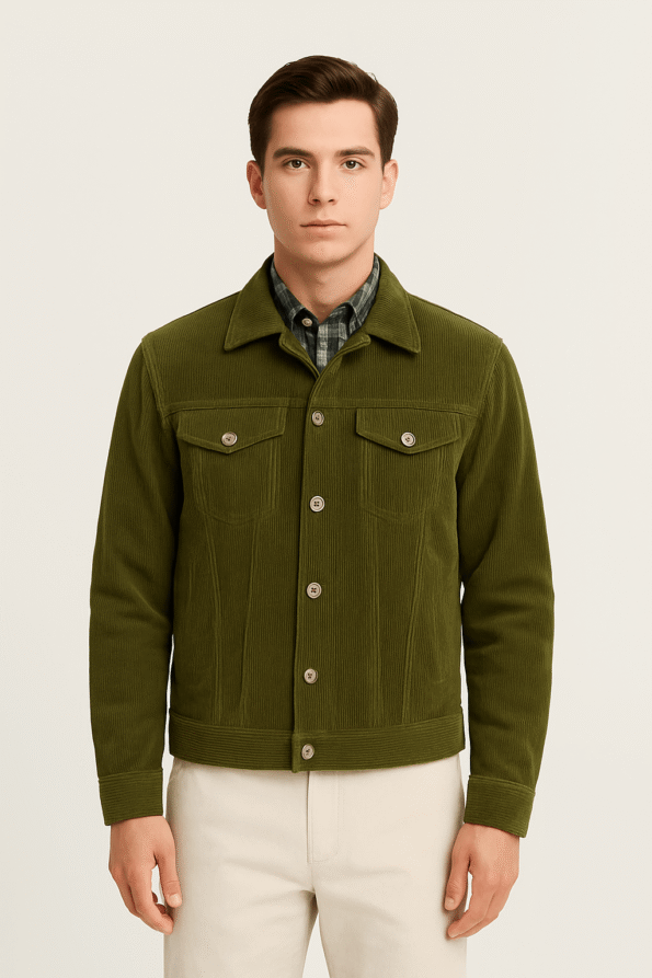Corduroy Trucker Jacket Mens