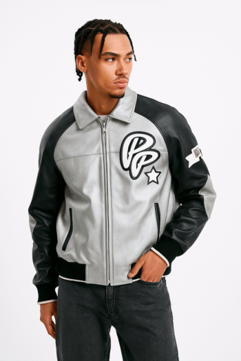 Pelle Pelle Classic Soda Club Plush Grey Jacket