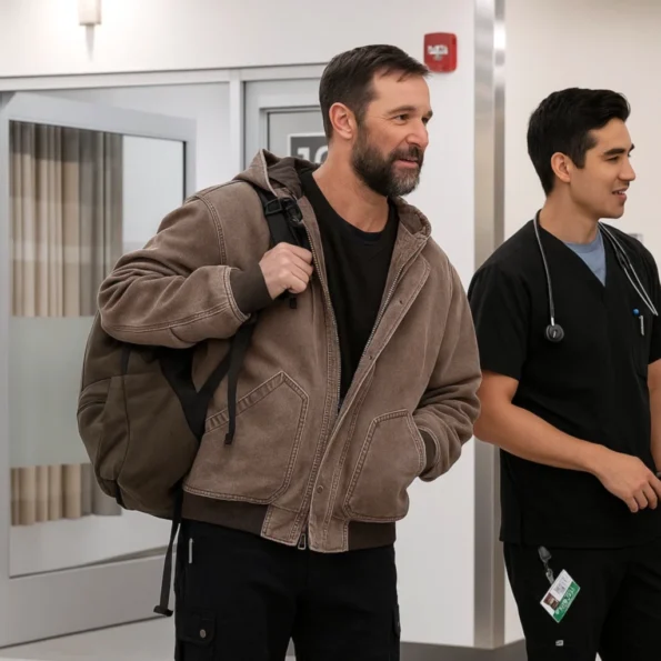 Noah Wyle The Pitt S02 Denim Jacket