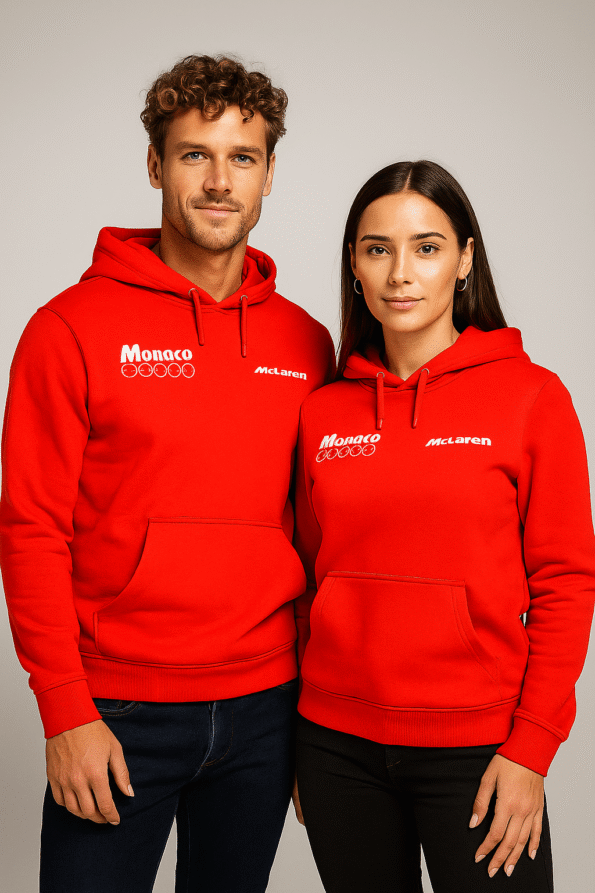 McLaren F1 Team Monaco Heritage Red Hoodie
