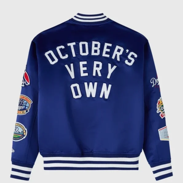 OVO Los Angeles Dodgers Replica Varsity Jacket