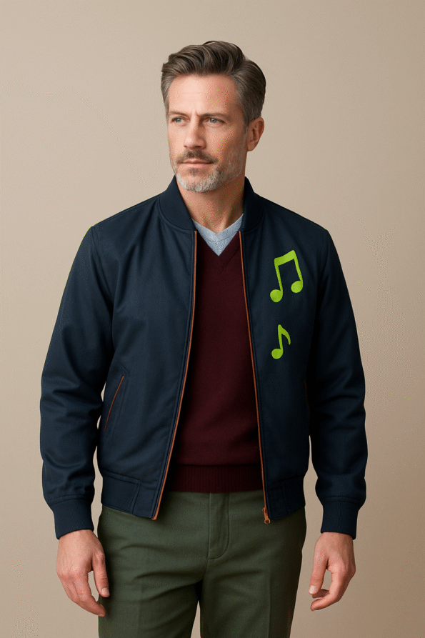 Michael Cash Black Rabbit Jacket