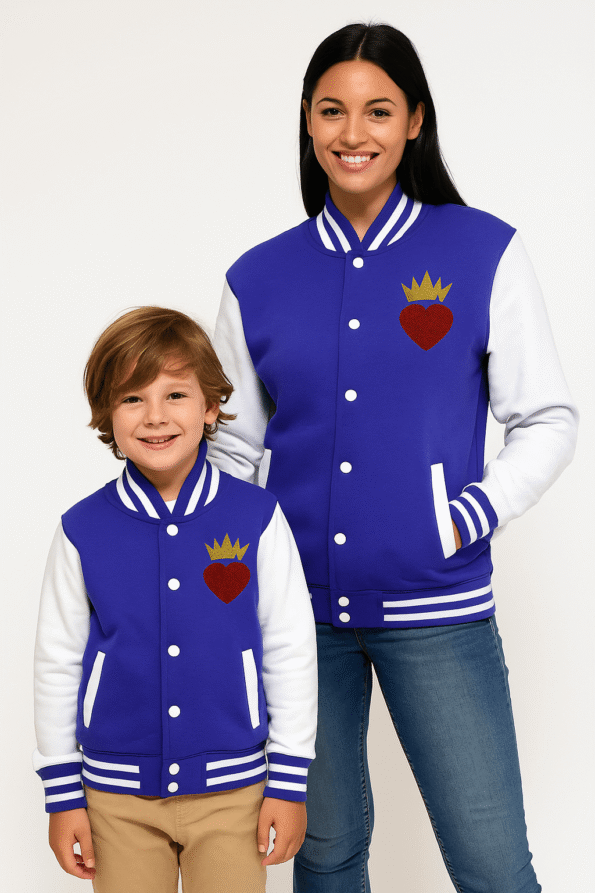 Disney Descendants Evie Heart Varsity Jacket