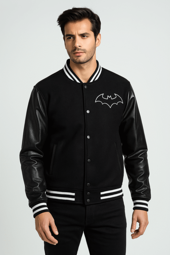 Batman Black Varsity Jacket