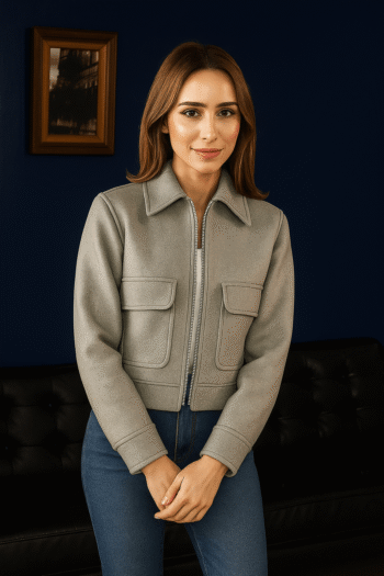 Code Of Silence S01 Rose Ayling-Ellis Wool Jacket