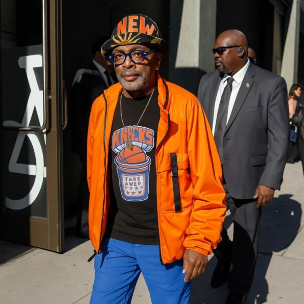 Spike Lee NYC Orange Jacket
