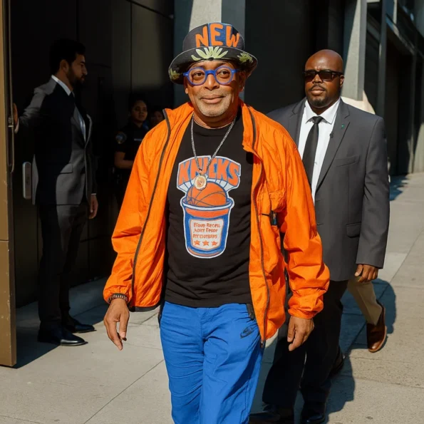 Spike Lee NYC Orange Jacket