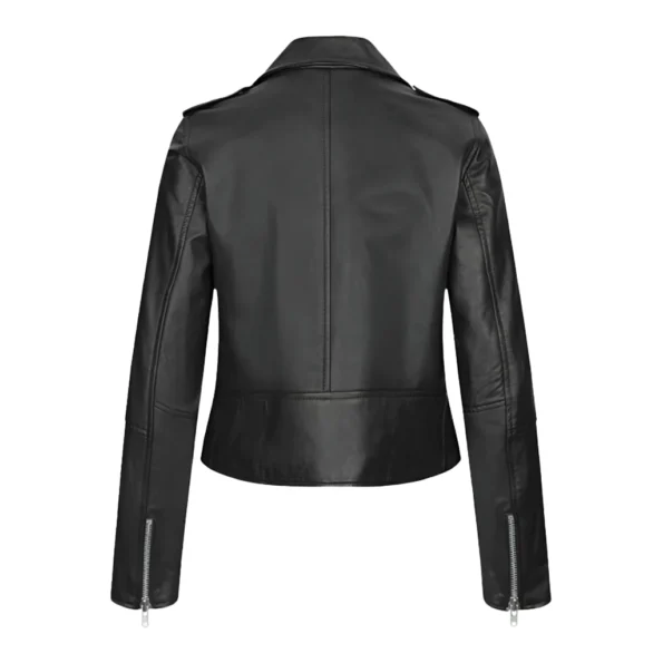 Marie Avgeropoulos Wild Cards S02 Leather Jacket