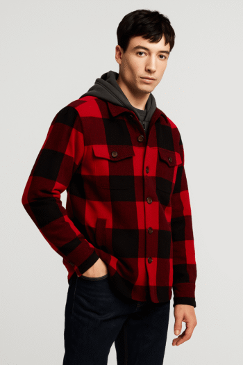 Ezra Miller Justice League Red Jacket