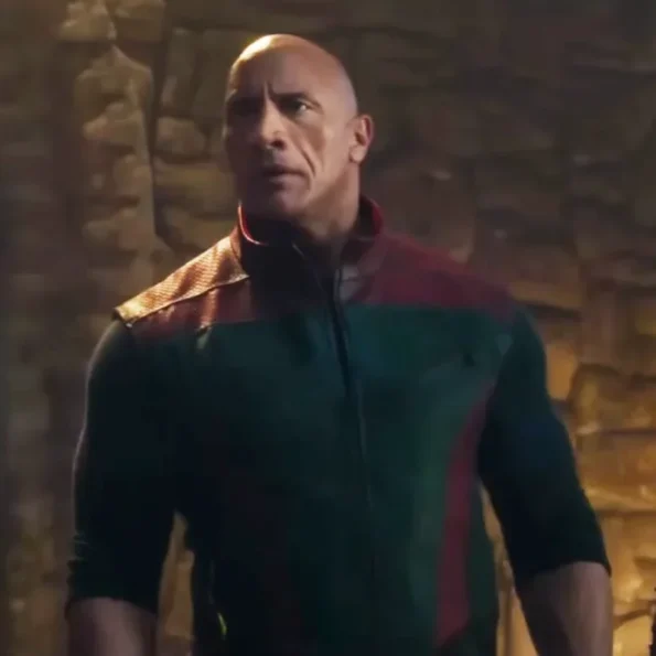 Red One 2024 Dwayne Johnson Leather Vest