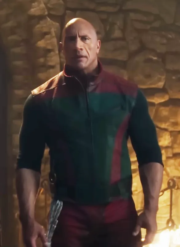 Red One 2024 Dwayne Johnson Leather Vest