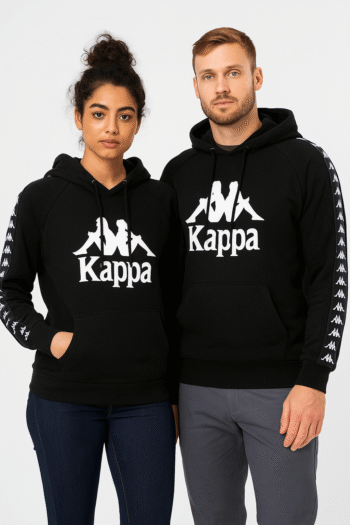 Kappa Black Fleece Hoodie