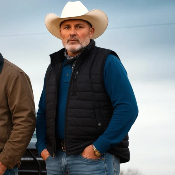 The McBee Dynasty Steven McBee Sr. Black Vest