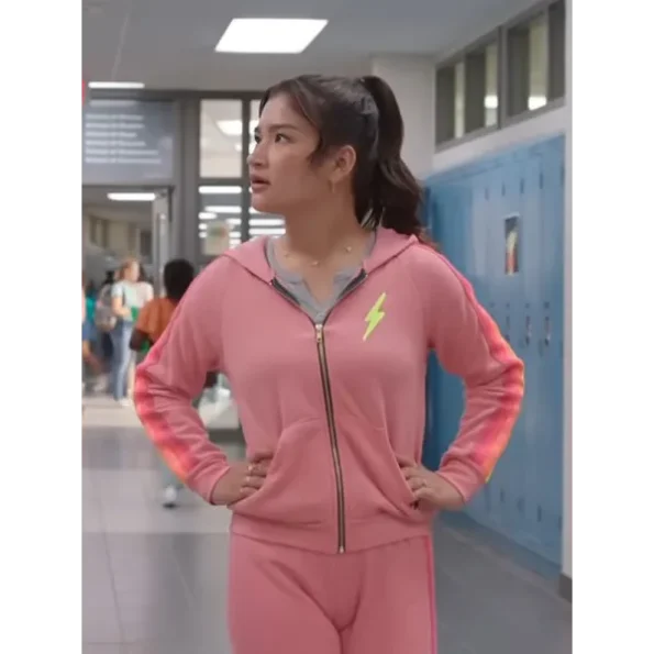 13 The Musical Lucy Hallman Pink Hoodie