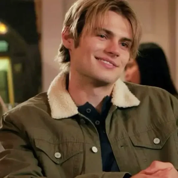 My Life With The Walter Boys S02 Noah LaLonde Green Jacket