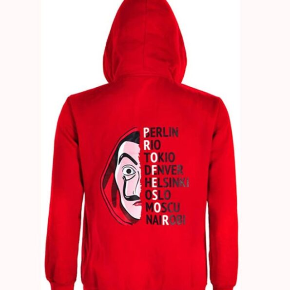 Money Heist La Casa De Papel Hoodie Jacket