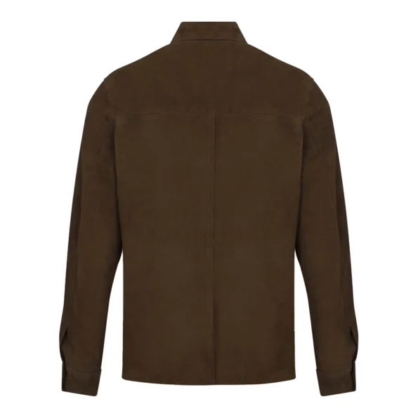 The Woman in Cabin 10 Guy Pearce Suede Jacket