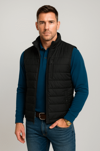 The McBee Dynasty Steven McBee Sr. Black Vest