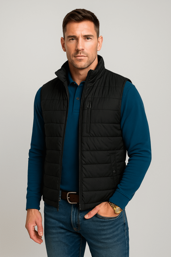 The McBee Dynasty Steven McBee Sr. Black Vest