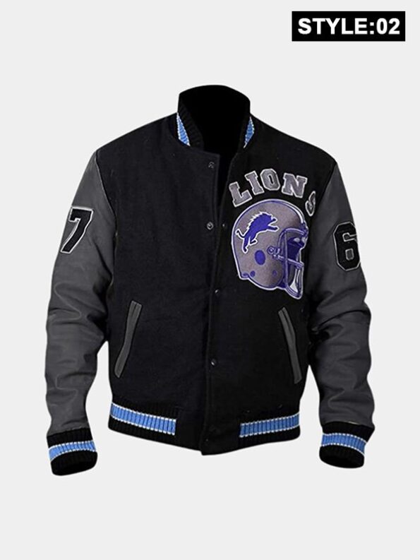 Beverly Hills Cop Axel Foley Detroit Lions Jacket