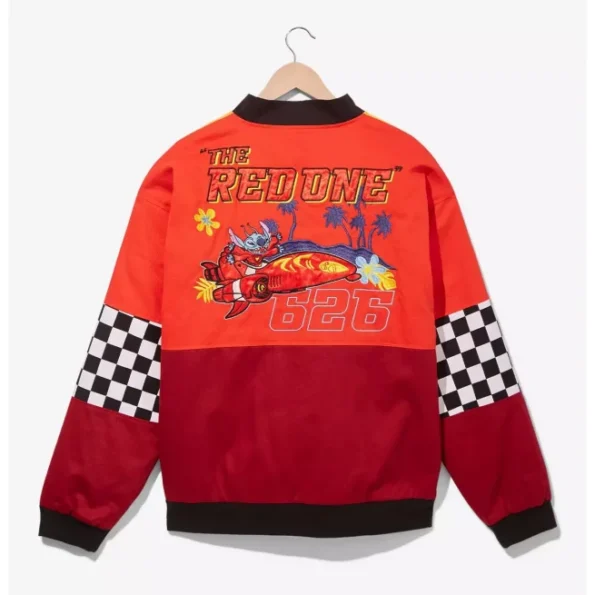 Disney Lilo & Stitch The Red One Racing Jacket