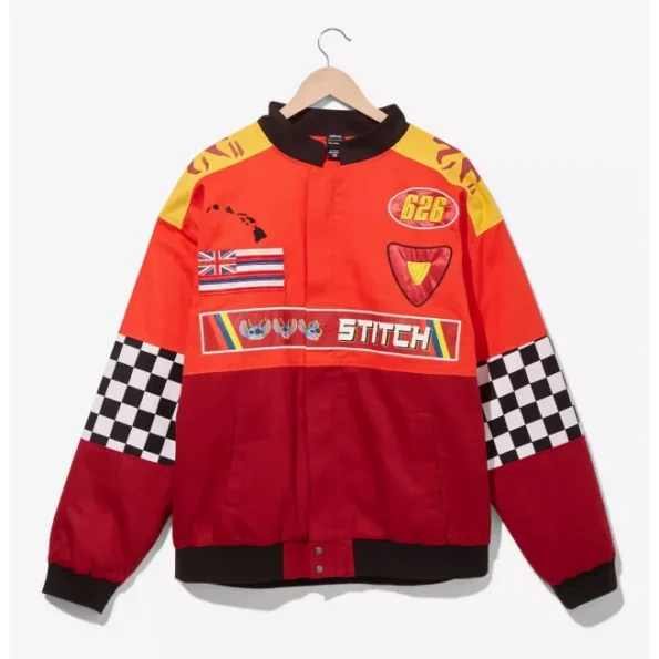 Disney Lilo & Stitch The Red One Racing Jacket
