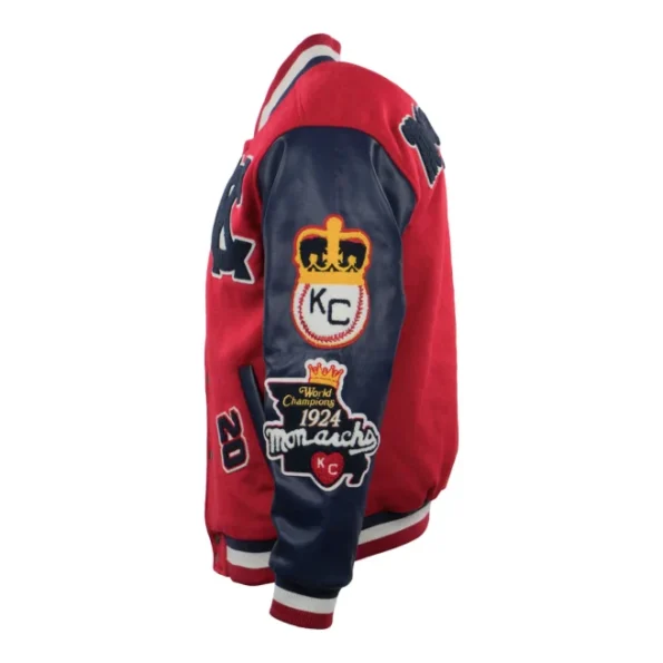 Kansas City Monarchs Vintage Inspired Varsity Jacket