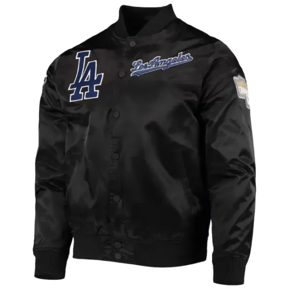 Los Angeles Dodgers Pro Standard Black Satin Jacket