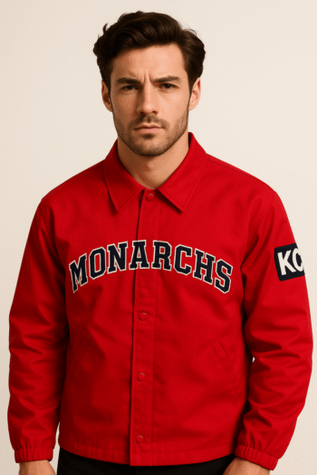 Kansas City Monarchs Satin Windbreaker Jacket