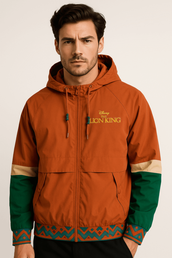 Disney The Lion King Simba & Nala Windbreaker Jacket