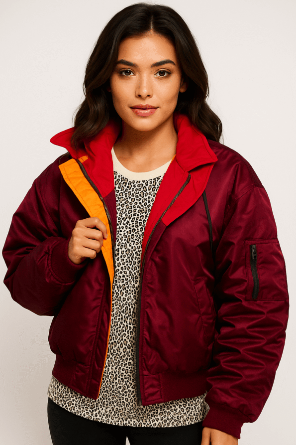 Taylor Swift Satin Bomber Jacket