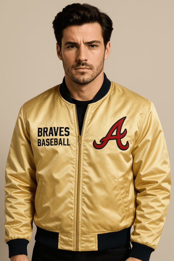 Atlanta Braves Gold OG 2.0 Lightweight Jacket