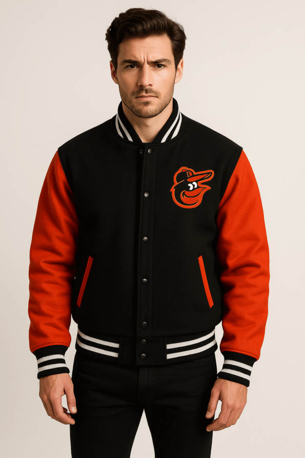 Baltimore Orioles Big & Tall All-Wool Jacket