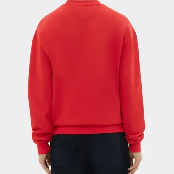 Ferrari Navy Silicone Logo Sweatshirt