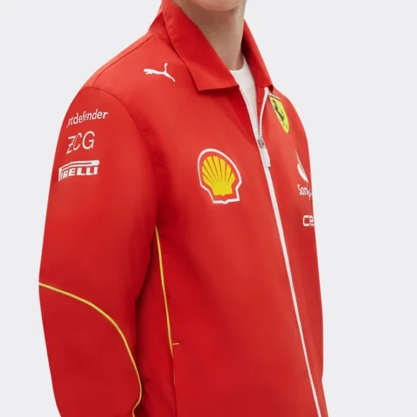 Scuderia Ferrari 2024 Team Replica Soft-Shell Jacket