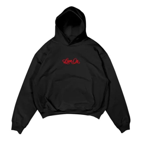 Selena Gomez Embroidered Love On Hoodie