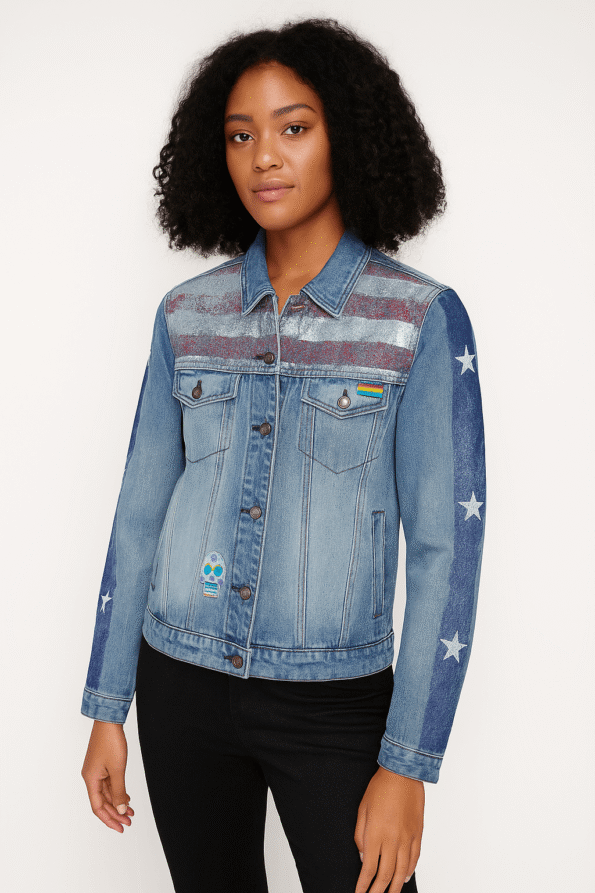 Doctor Strange America Chavez Denim Jacket