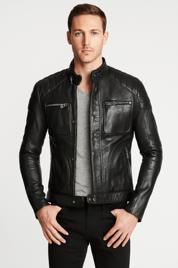 John Barrowman Arrow Malcolm Merlyn Leather Jacket