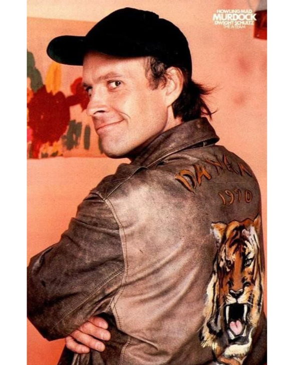 The A Team Da Nang 1970 Brown Leather Jacket