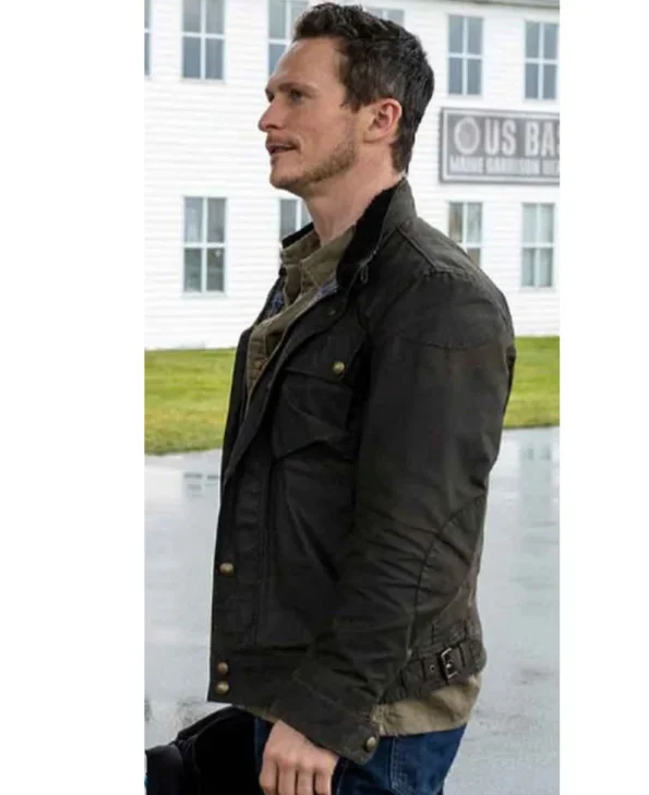 Men&rsquo;s Black Jacket &ndash; Jonathan Tucker Debris Style