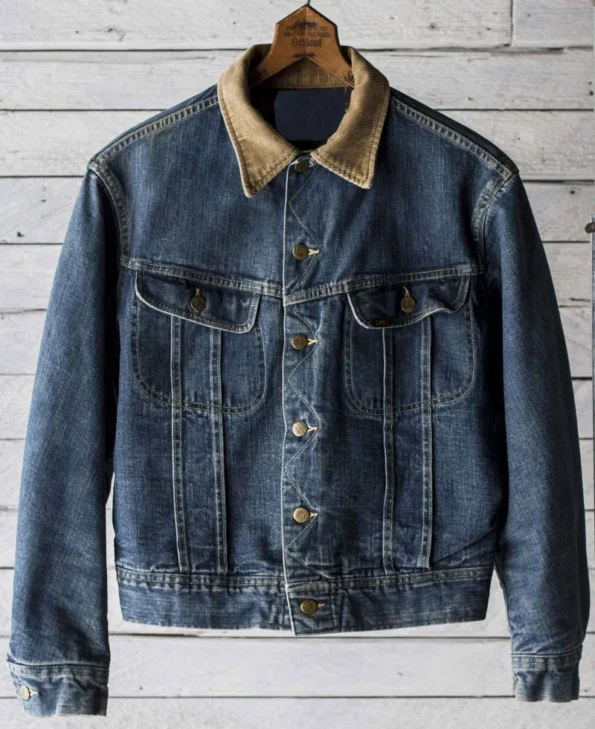 Brokeback Mountain Movie Heath Ledger Blue Denim Jacket