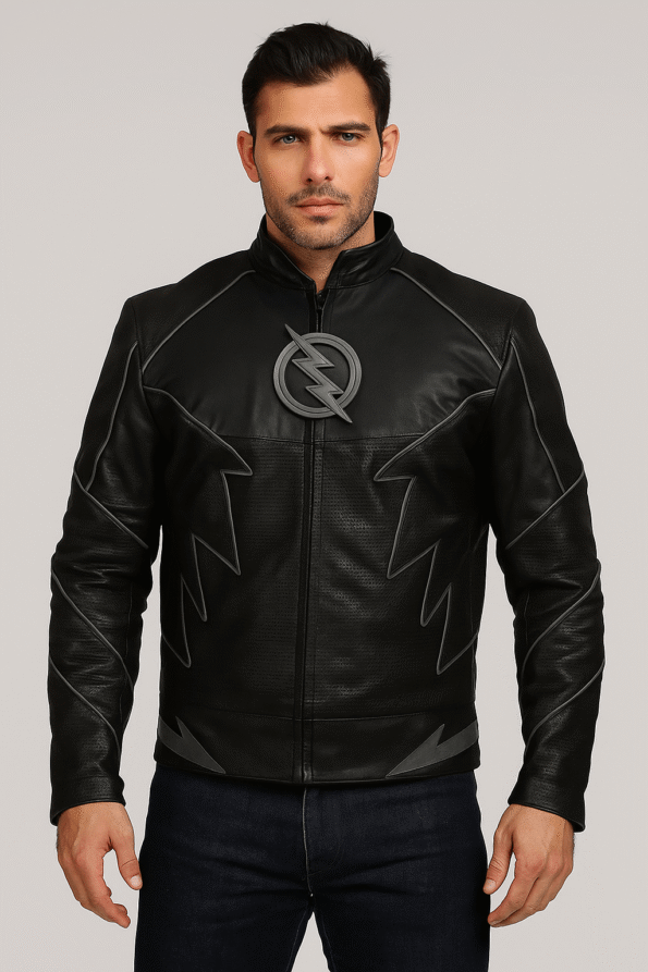 The Flash Zoom Leather Jacket