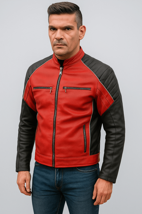 April X Tudor Chirila Leather Jacket