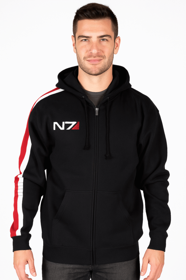 Mass Effect N7 Black Hoodie
