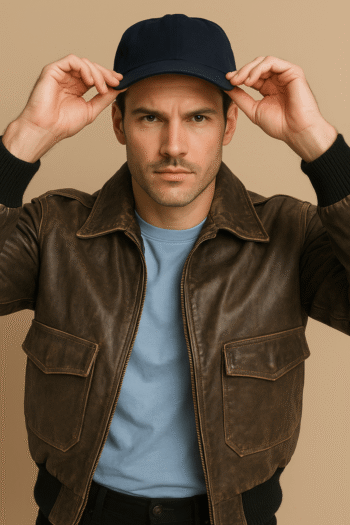 The A Team Da Nang 1970 Brown Leather Jacket